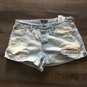 Abercrombie & Fitch Low Rise Jean Shorts